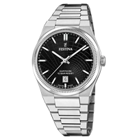 Montre Festina Homme Swiss Made Rivé in Acier F20051/6 - F20051/6
